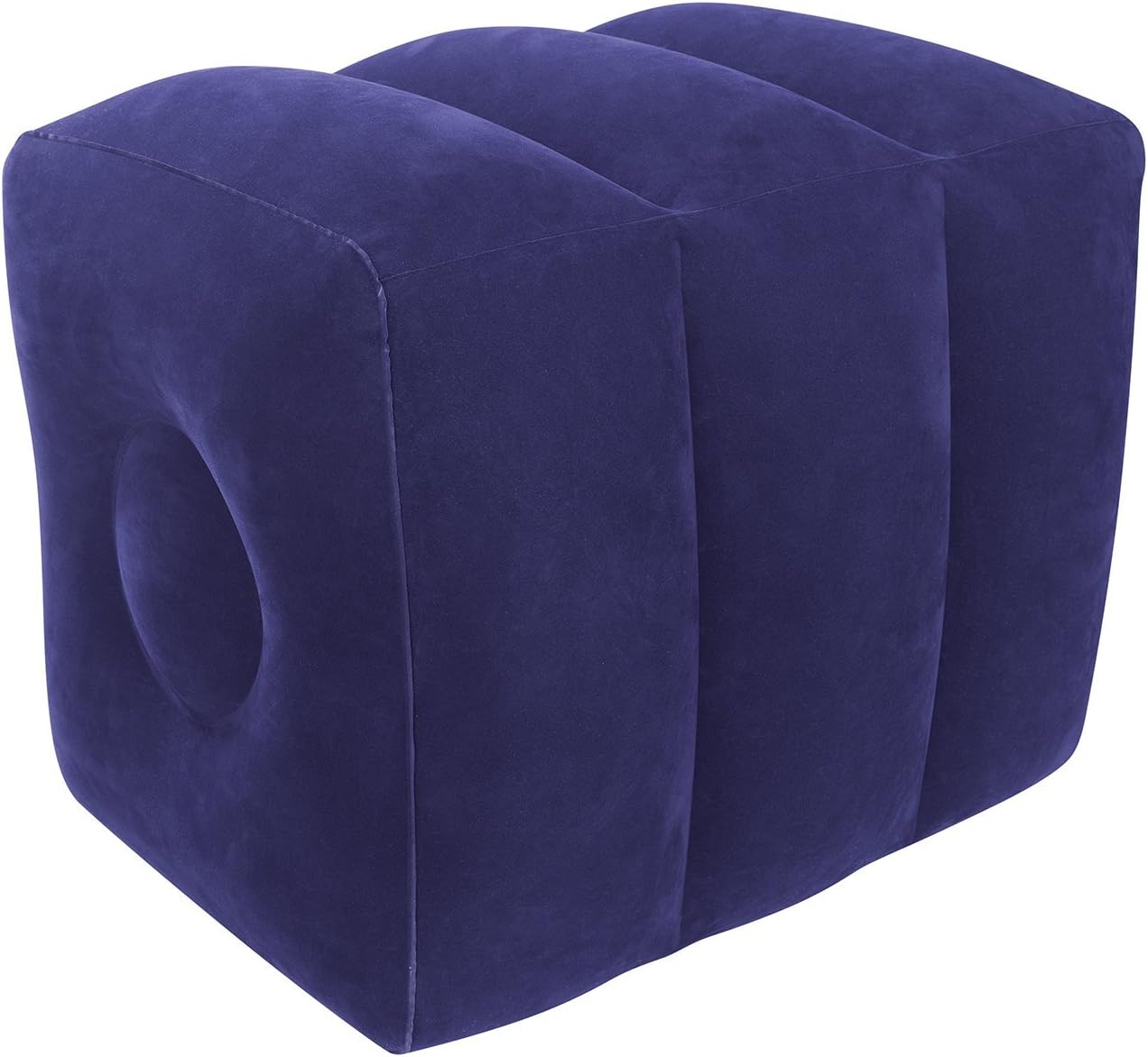VITALmaxx aufblasbarer Stufenlagerungswürfel 50 x 40 x 35 cm, zur Entlastung der Bandscheiben | Stufenbett zur Rückenentspannung | Yoga Block zur Entspannung der Rückenmuskulatur | inkl. Fußpumpe — Ansicht 4