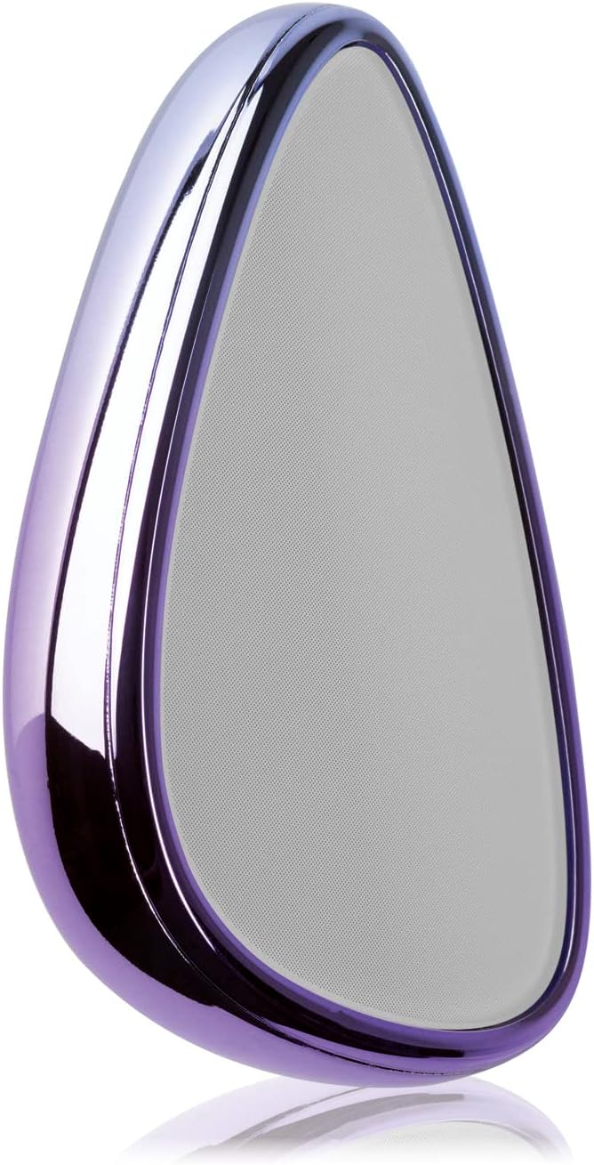 VITALmaxx Haarentferner Nano-Glas | Haarentfernung ohne Rasieren | Schmerzfrei | Ohne Batterien oder Strom verwendbar | Wiederverwendbar und nachhaltig | Handlich | Praktisch für unterwegs [lila]