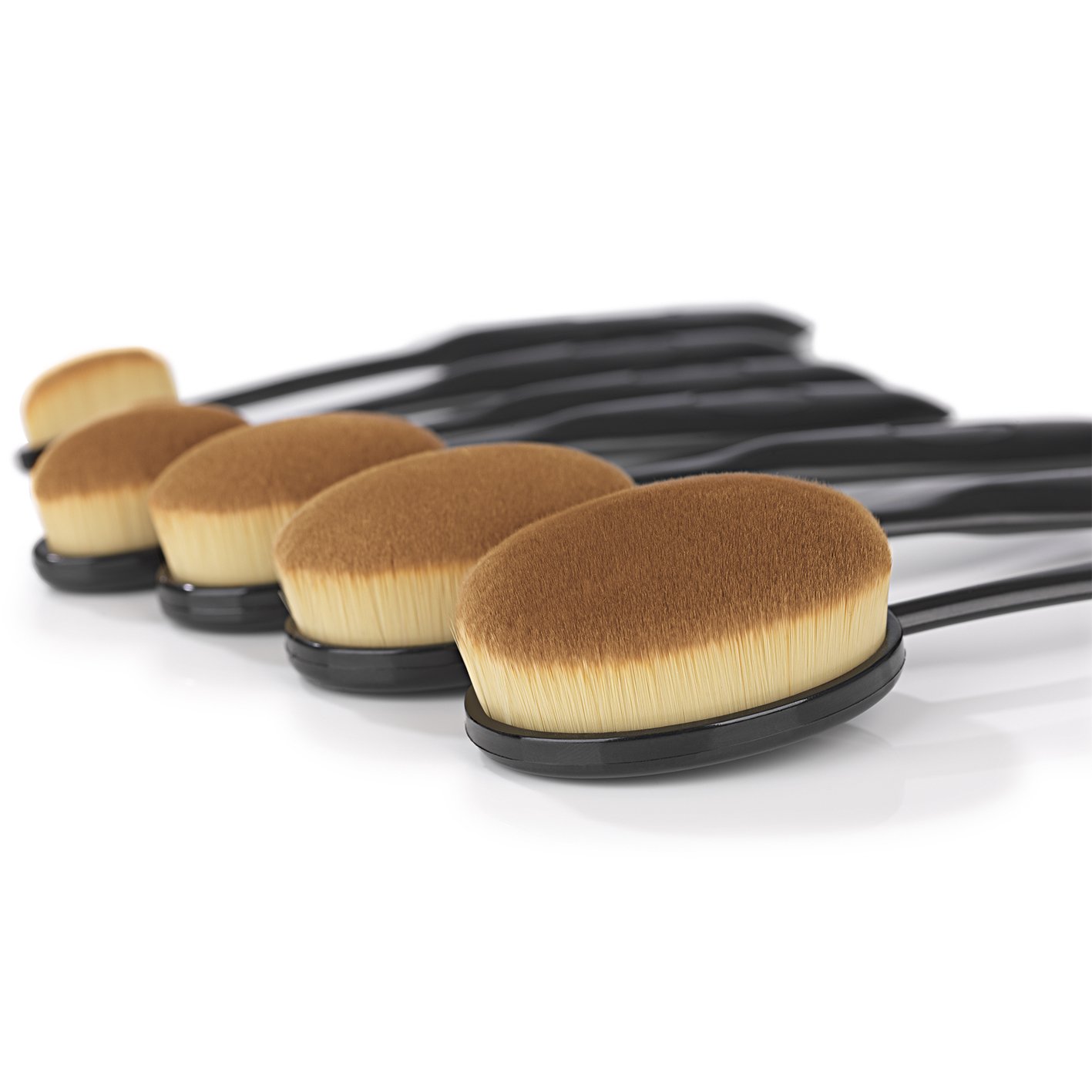 VITALmaxx Make Up Pinsel Set Contouring Deluxe | Professionelles Gesichtspinsel Set | Kosmetikpinsel und Lidschatten Beauty-Set 10-teilig — Ansicht 3