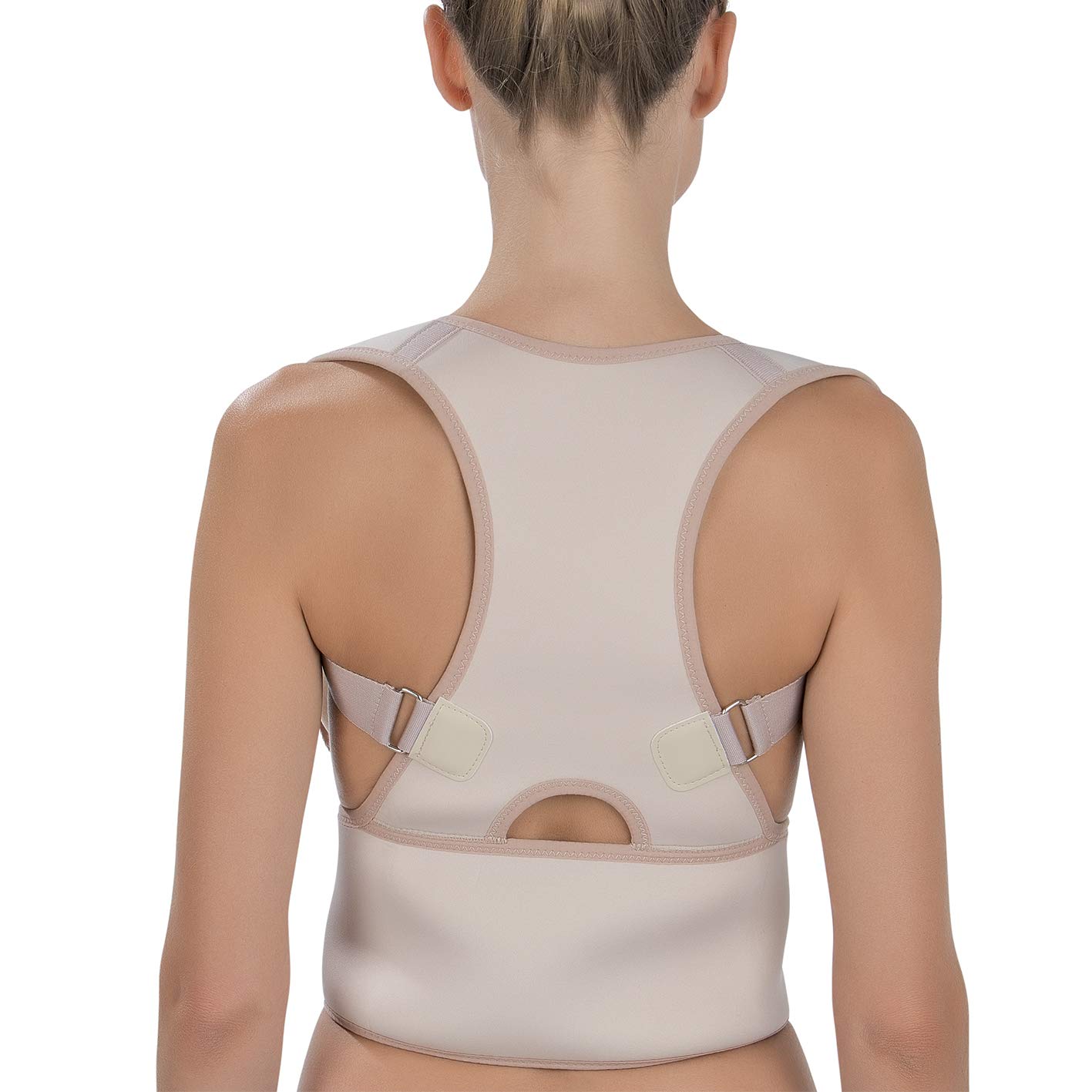 VITALmaxx Rückenkorrektor L/XL creme | Verstellbare Träger | Weiches & flexibles Material für ein komfortables Tragegefühl | Zur kurzfristigen Unterstützung der Körperhaltung — Ansicht 6